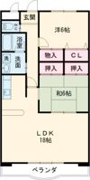 ヴィラウィルの間取り画像