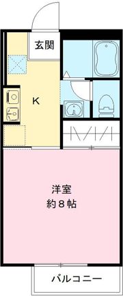 コーポひかりの間取り画像