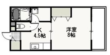 ウヴリールの間取り画像