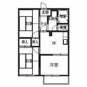 フォーブル松見の間取り画像