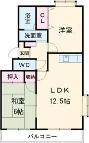 メゾン・ド・ミレニアムDの間取り画像