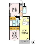 ラ・ミエル桜の間取り画像