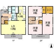 アン岳樹 Aの間取り画像
