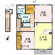 ｺﾓﾄﾞ･ｶｰｻ / ﾚｰﾍﾞﾝ･ｶｰｻ コモド・カーサの間取り画像