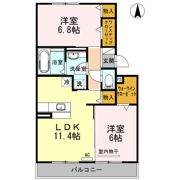 メゾン・シュシュの間取り画像