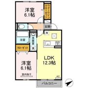 ユーキ中野の間取り画像