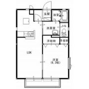 クレセールの間取り画像