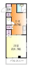 メゾンベルツリーの間取り画像