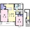 プランドール 弐番館の間取り画像