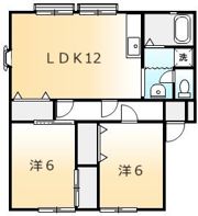 サンビレッジ21 Bの間取り画像