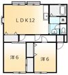 サンビレッジ21 Bの間取り画像