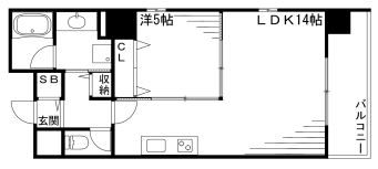 EL-NIDO FUKUZAWAの間取り画像