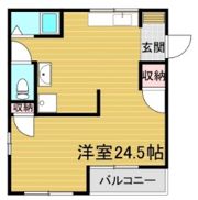 竹内マンション西の間取り画像
