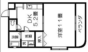 ビューメゾンの間取り画像