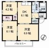 ヴィ・ラフィネ旗ケ崎 2号館の間取り画像