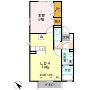 エバーグリーンの間取り画像