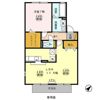 メープル Ⅱの間取り画像