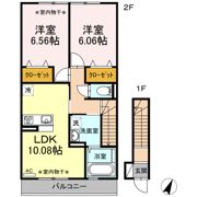 ミオ カームの間取り画像
