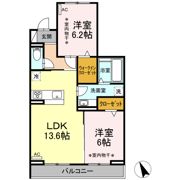 グランシャリオ 味岡の間取り画像