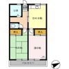 ハイツ呉竹の間取り画像