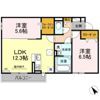 ブリーゼⅢの間取り画像