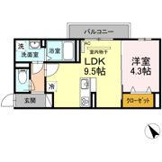 ブリーゼⅢの間取り画像