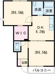 シャンプルⅡの間取り画像