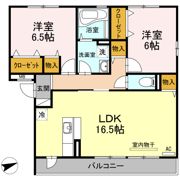 セジュールKの間取り画像