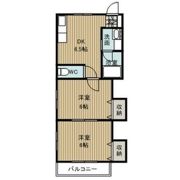 コーポ大福の間取り画像