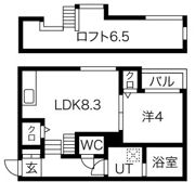 Fortuna伝馬の間取り画像