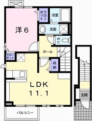 パッソ神田Ⅲの間取り画像