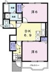アルエットの間取り画像