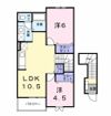 レディアント高上の間取り画像