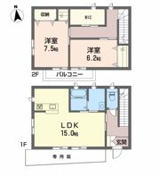 プロヌーヴ高岡の間取り画像