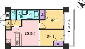 コンダクト福岡東の間取り画像