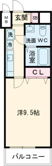 Jino平野の間取り画像