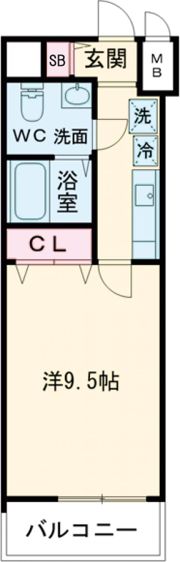 Jino平野の間取り画像