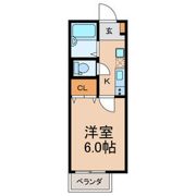 キャメル津田沼Ⅱの間取り画像