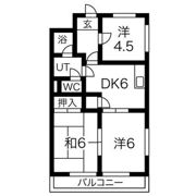 スカイハイムの間取り画像