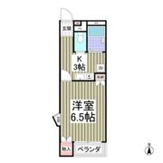 ジャストハイツAの間取り画像