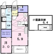 オンフォレストギオンの間取り画像