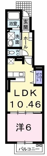ドレー・アンファンⅢの間取り画像