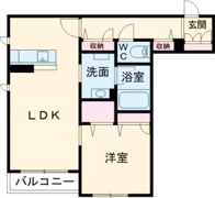ザ フジイ ガーデンBの間取り画像
