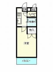 ユーミーロイヤルの間取り画像