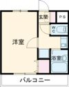 トレイズⅡの間取り画像