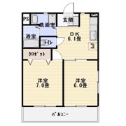 フェリースの間取り画像