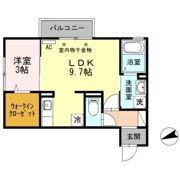 アゼリア吹上 Bの間取り画像