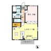 エスポワール川田 Aの間取り画像