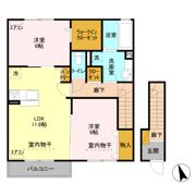シュエット Ⅰの間取り画像