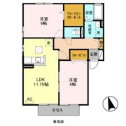 プリムローズ A/B/Cの間取り画像